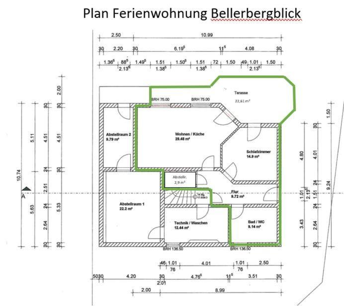 Ettringen  Ferienwohnung Bellerbergblick מראה חיצוני תמונה